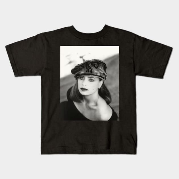 Paula Abdul Kids T-Shirt by chelinbroga